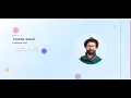 Glassmorphism personal portfolio website using html css and javascript for beginner