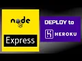 Deploy Express application to Heroku