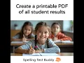 Create a printable PDF of all test results