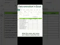 Excel Hacks Extracting Data Made Easy