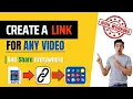 Download Lagu How To Create Link Or Url For Video | Convert Video To Link