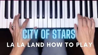 how to play city of stars from la la land beginner piano tutorial free music score pdf download