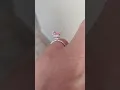 Download Lagu Portuguese Flower Cut Pear Pale Pink Cultured Sapphire in an 18k White Gold Double Hidden Halo(3)