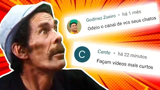 REAGINDO aos COMENTÁRIOS! HATERS, ELOGIOS, DÚVIDAS... #03