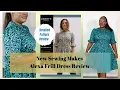 New Sewing Make Pattern Review Alexa Frill Dress