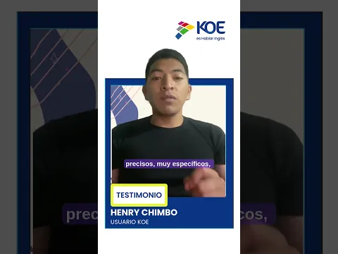 Testimonio de Ellos Hablan por nosotros en KOE