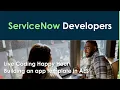 Building an app template with AES