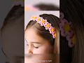 Pipe Cleaner Flower Headband