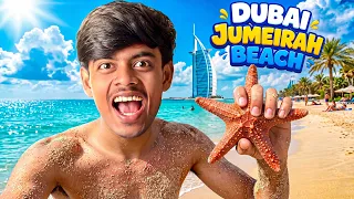 DUBAI JUMEIRAH BEACH 🐠🇦🇪 | Yaha Mujhe Kya Mil Gaya? 😱