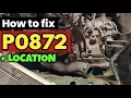 P0872 P0871 Transmission Fluid Pressure Sensor C Circuit Range code p0872 p0872 obd2