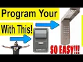 How to Program a Chamberlain Wireless Keypad with the Wall Control