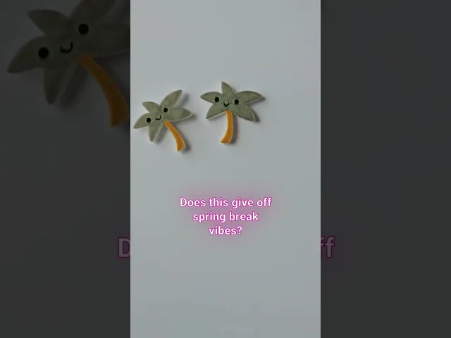 March Magnets - Day 18 #marchmagnets | Kawaii palm tree magnet video thumbnail
