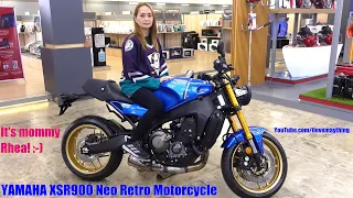 YAMAHA XSR900 Neo Retro Motorcycle. Suzuki V-Strom 160, YAMAHA MT-15 & More! Mommy Rhea Checks Bikes