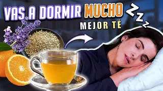 Este es el Mejor TÉ PARA DORMIR RÁPIDO Y PROFUNDAMENTE