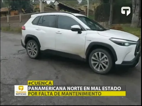 Panamericana Norte en mal estado por falta de mantenimiento