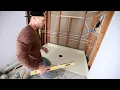 Barrier Free Tile Redi Pan Installation