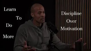 David Goggins Discipline Take Action 