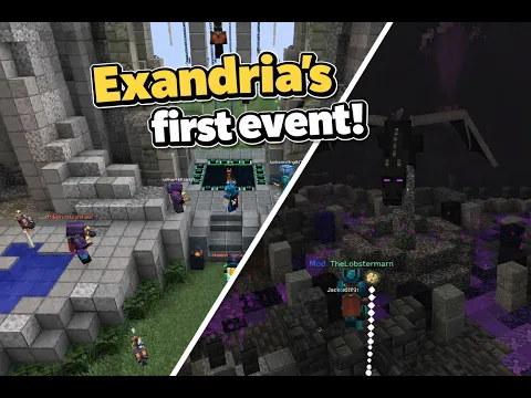 Minecraft server video for Exandria MC