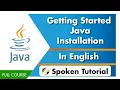 Getting started java Installation - English