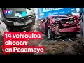 Download Lagu Caos en Pasamayo: choque múltiple de 14 vehículos paraliza la carretera | #LR