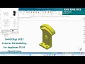 Solid Edge 2023 Tutorial - 3D Modeling for beginner EP 34