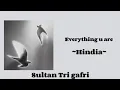 Download Lagu Hindia - everything u are | Lirik lagu