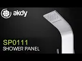 AKDY Shower Panel SP0111 Product Showcase
