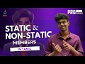 Static and Non-static members in Java in Tamil