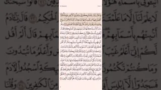 ياسر الدوسري سورة البقرة للحفظ صفحه  و                                                            دندنها