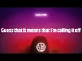 VIZE, R3HAB - One Last Time (Lyrics) ft. Enny-Mae