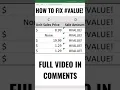 Download Lagu How to Fix VALUE Error in Excel