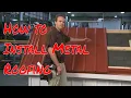 Installing Metal Roofing Panels