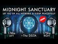 Lagu Midnight Sanctuary - 1 Hz Delta Wave Binaural Beats - Let Go of All Worries \u0026 Sleep Peacefully