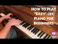 Easy Piano Tutorial for Beginners Easy by the Commodores