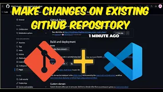 Making Changes in Your Repository Using VS Code and Git Bash