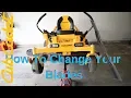 Cub Cadet Ultima ZT1 How To Change Blades