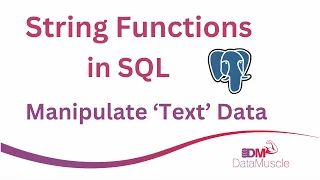 String Functions in SQL with hands-on PostgreSQL