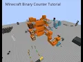 Simple fast Minecraft Redstone Binary Counter tutorial
