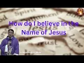 Download Lagu How do I believe in the name of Jesus ~ VRCM ~ Fr Rojan George