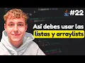 LISTS and ARRAYLIST in Java 5 3 COMPLETE Java 21 Course 2024