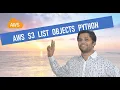 AWS Practicals S3 List objects