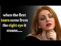 when the first tear comes from the right eye it means psychologybrainex