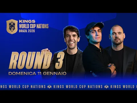 Video Thumbnail: 🇮🇹 👑 Kings World Cup Nations 2026 👑 Round 3 Giorno 2