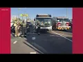 5 people taken to the hospital after public bus crash in Pasco Co