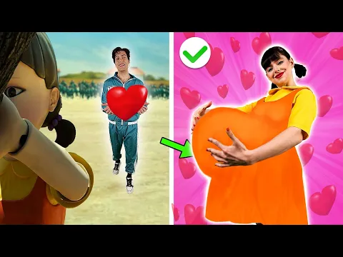 Download MP3 Playing Squid Game in Real Life! | My Girlfriend Is the Doll from Squid Game by Gotcha! Viral