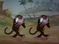 Classic Cartoon Swing Monkey Swing