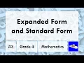 Expanded Form and Standard Form Grade 4