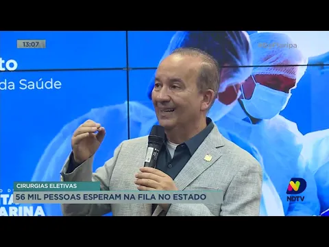 Governo de SC diminui em quase 50% a fila de cirurgias eletivas