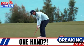 Adam Schenk s Unbelievable One-Handed Putting Shocks Bermuda LIVE BREAKING NEWS