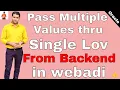 How to pass value in multiple fields by using Single lov from backend in webadi Oracle Shooter